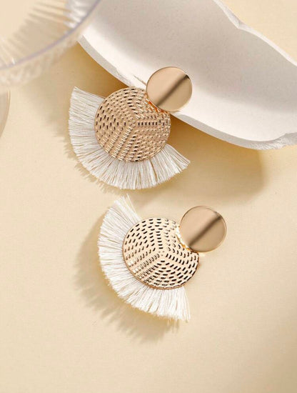 BOHEMIAN  VINTAGE TASSEL EARRINGS
