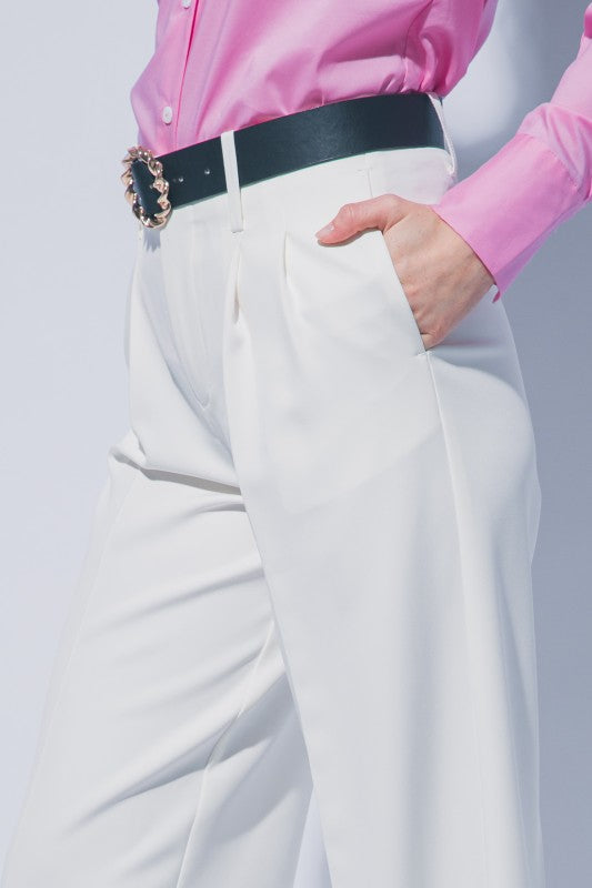 WIDE LEG TROUSERS