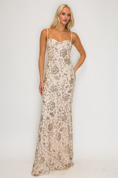 MAXI COCKTAIL DRESS