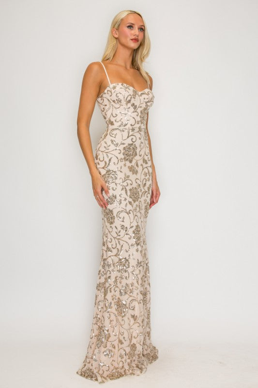 MAXI COCKTAIL DRESS