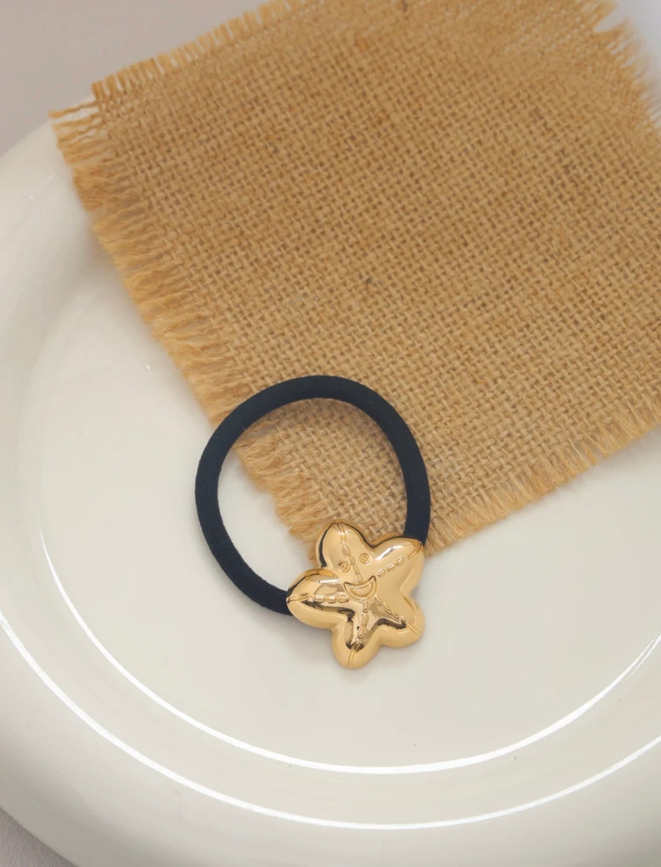 3 PCS GLOSSY METAL HAIR SCRUNCHIES