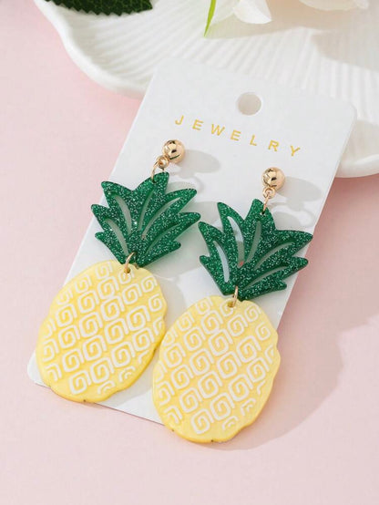 PINEAPPLE SUMMER FASHION EARRINGS