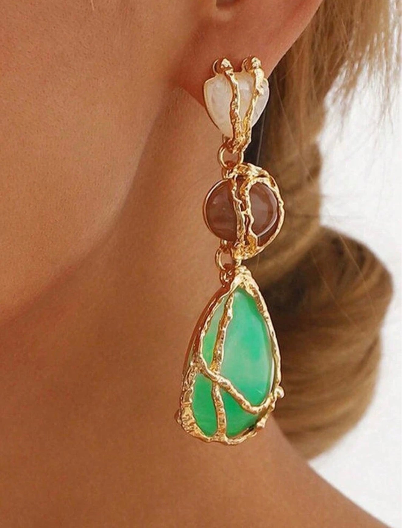 BOHO RESIGN BANGLE EARRINGS
