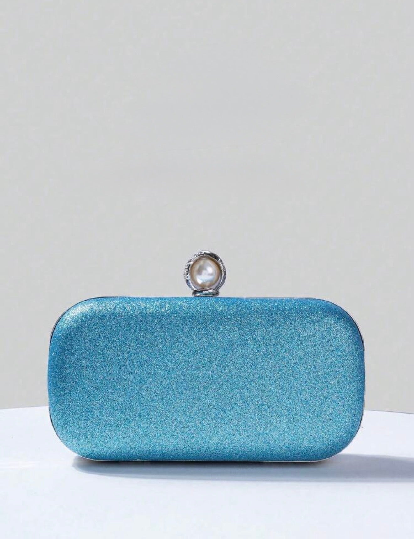 FLORAL SEQUIN EVENING CLUTCH BAG