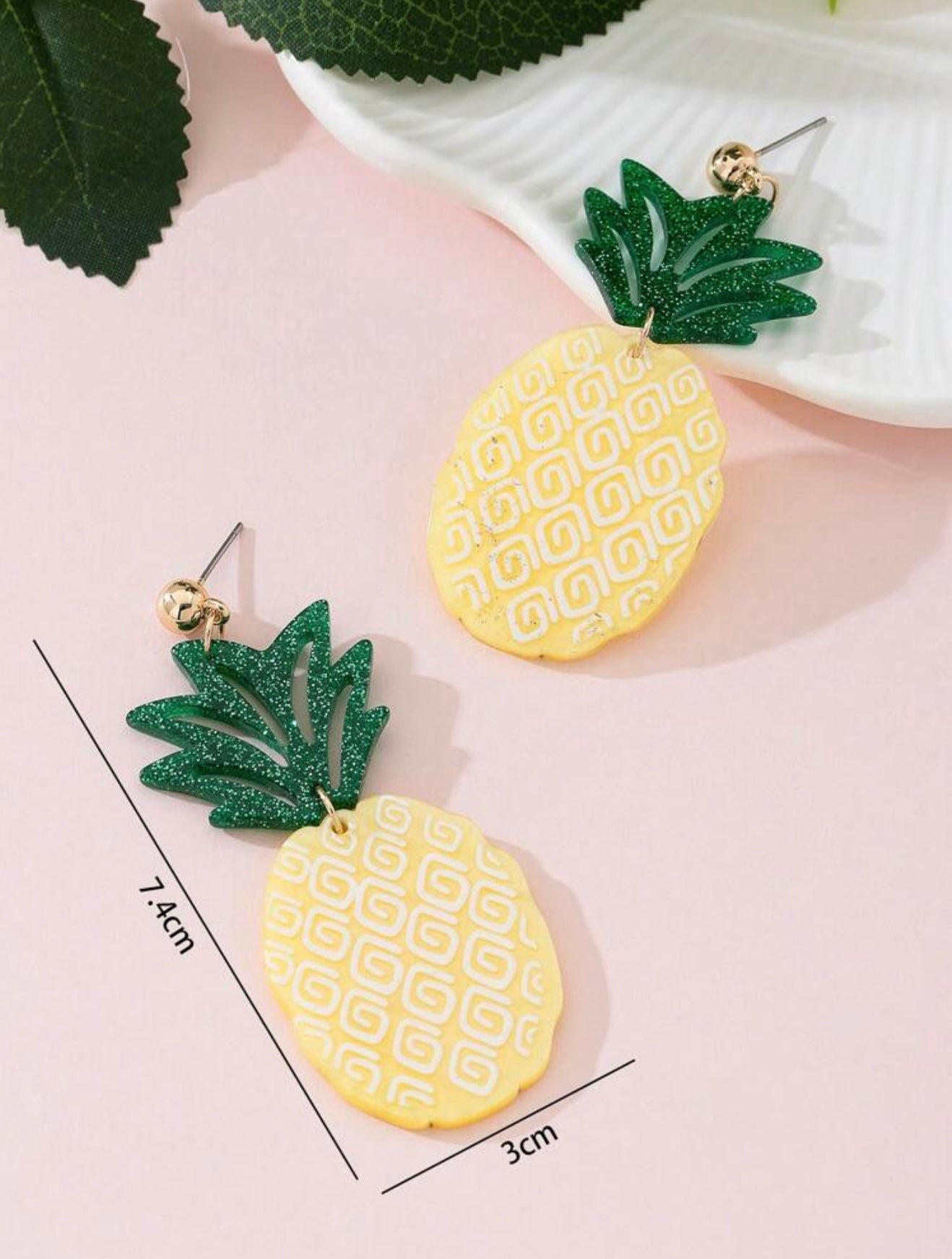 PINEAPPLE SUMMER FASHION EARRINGS