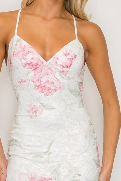 MINI PRINTED DRESS