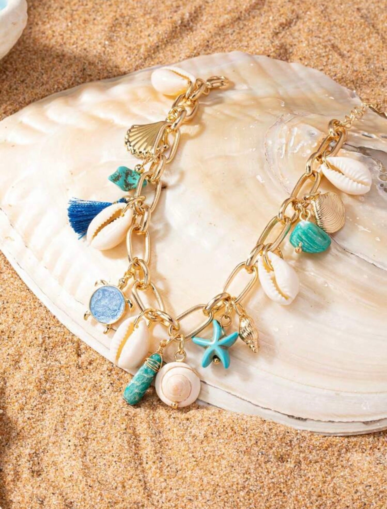 SUMMER MULTI CHARM BRACELET