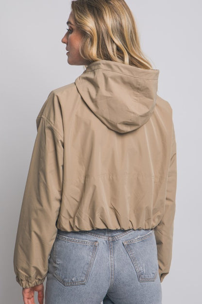 WATERPROOF HOODED JACKET