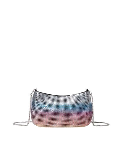 RHINESTONE SHOULDER HANDBAG