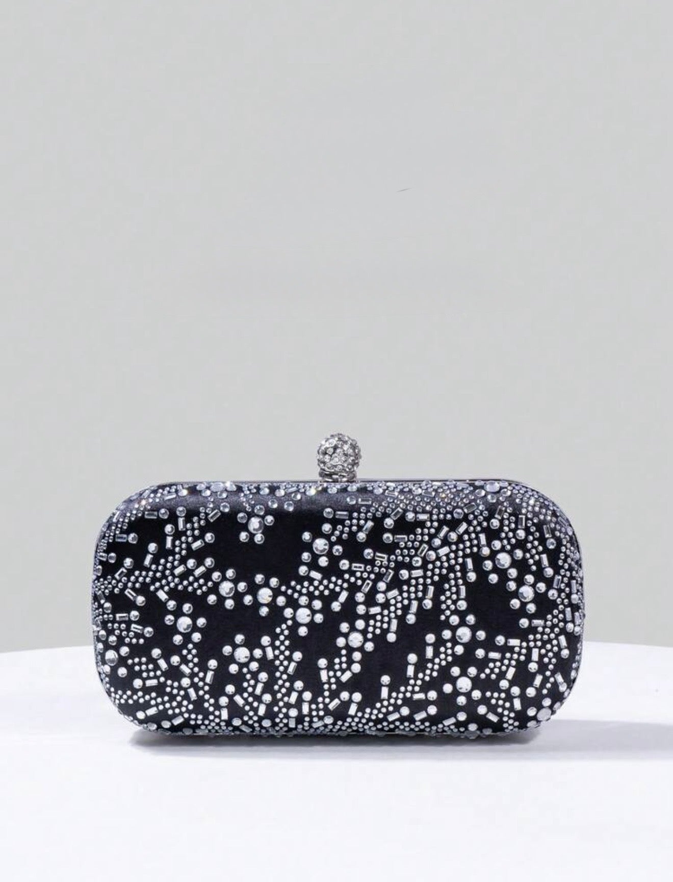 FLORAL SEQUIN EVENING CLUTCH BAG