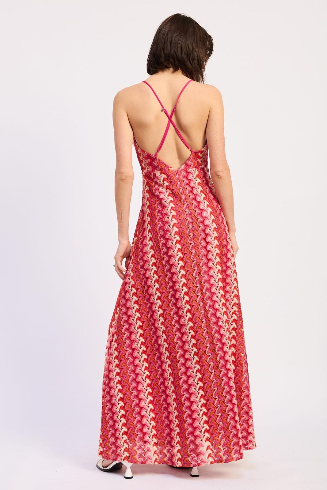 CROCHET LACE MAXI DRESS