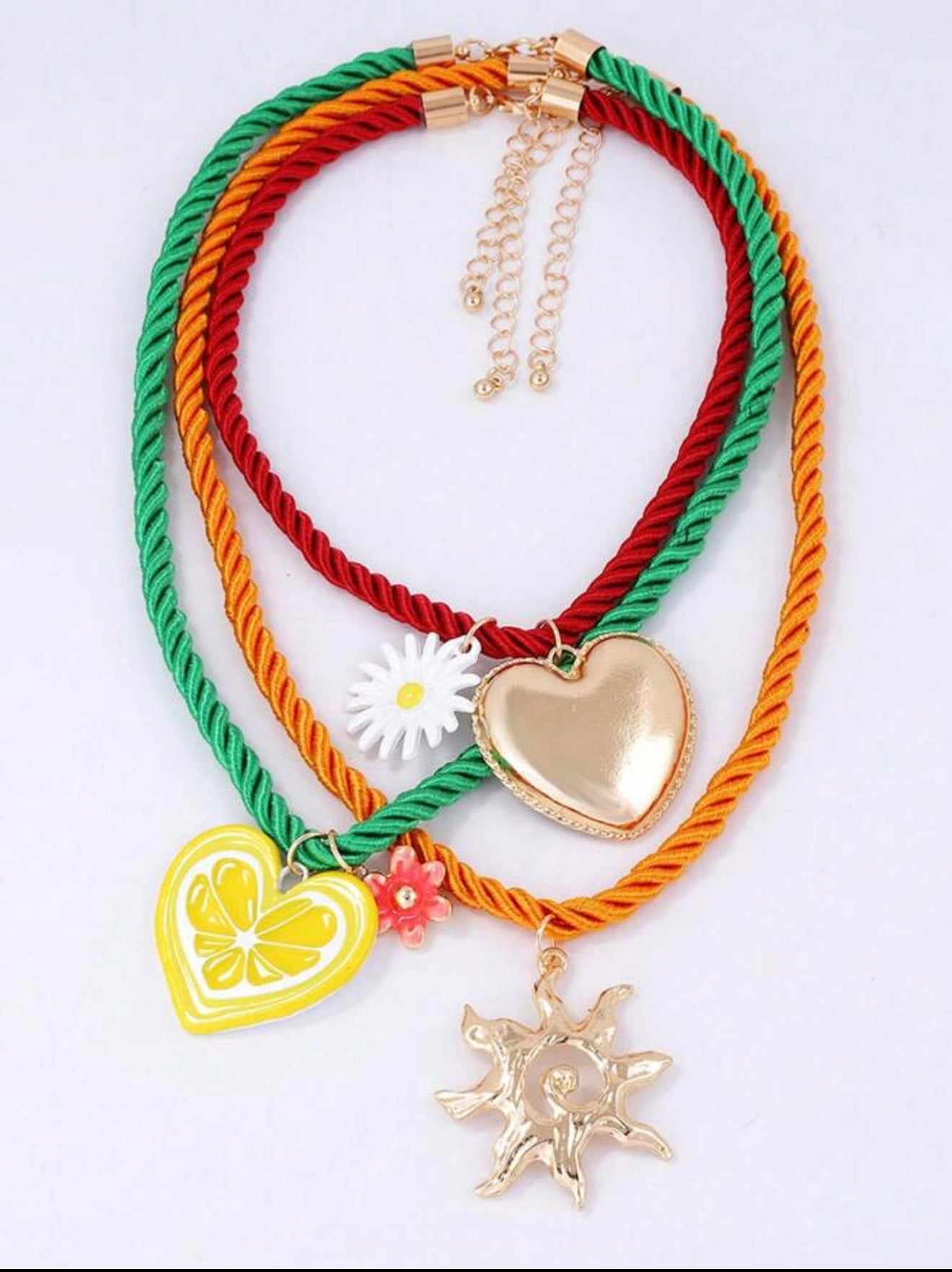 3 PCS SUMMER NECKLACES SET