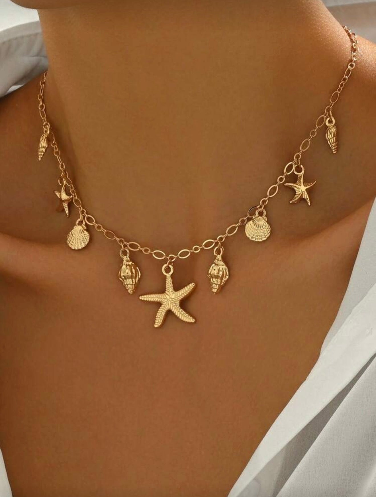 BOHEMIAN BEACH PENDANT NECKLACE