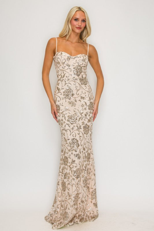 MAXI COCKTAIL DRESS