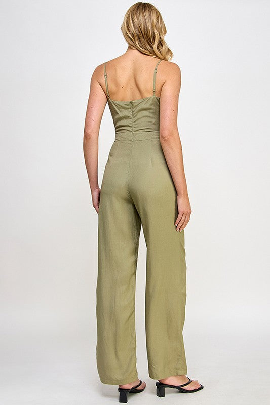 CAMI VEST LINEN JUMPSUIT