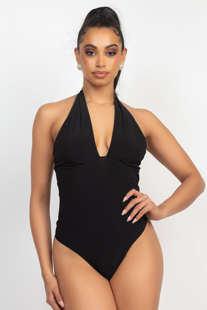 HALTER NECK BODYSUIT