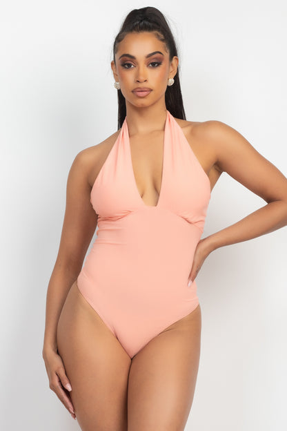 HALTER NECK BODYSUIT