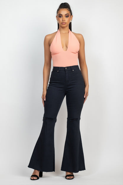 HALTER NECK BODYSUIT