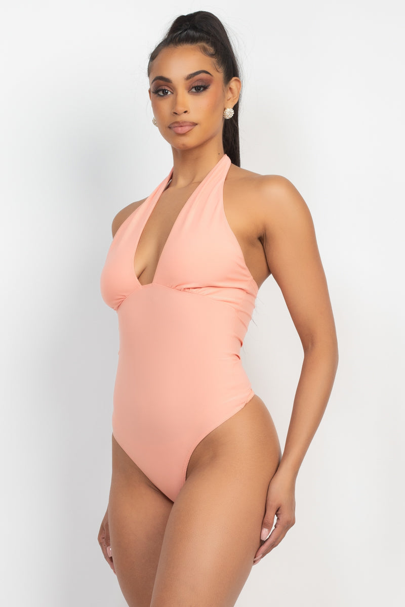 HALTER NECK BODYSUIT