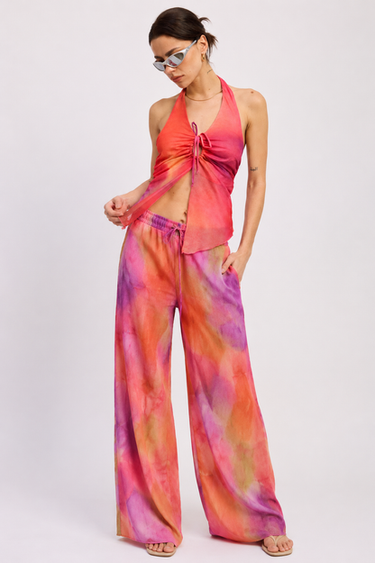 HALTER MULTICOLOR TOP