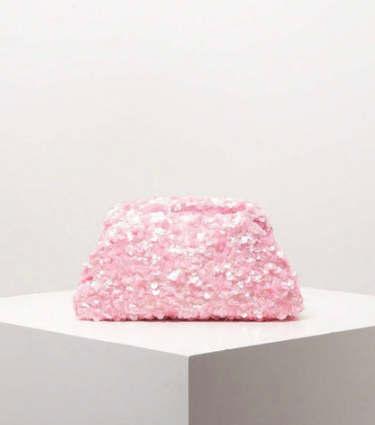 SEQUIN PARTY CLUTCH BAG