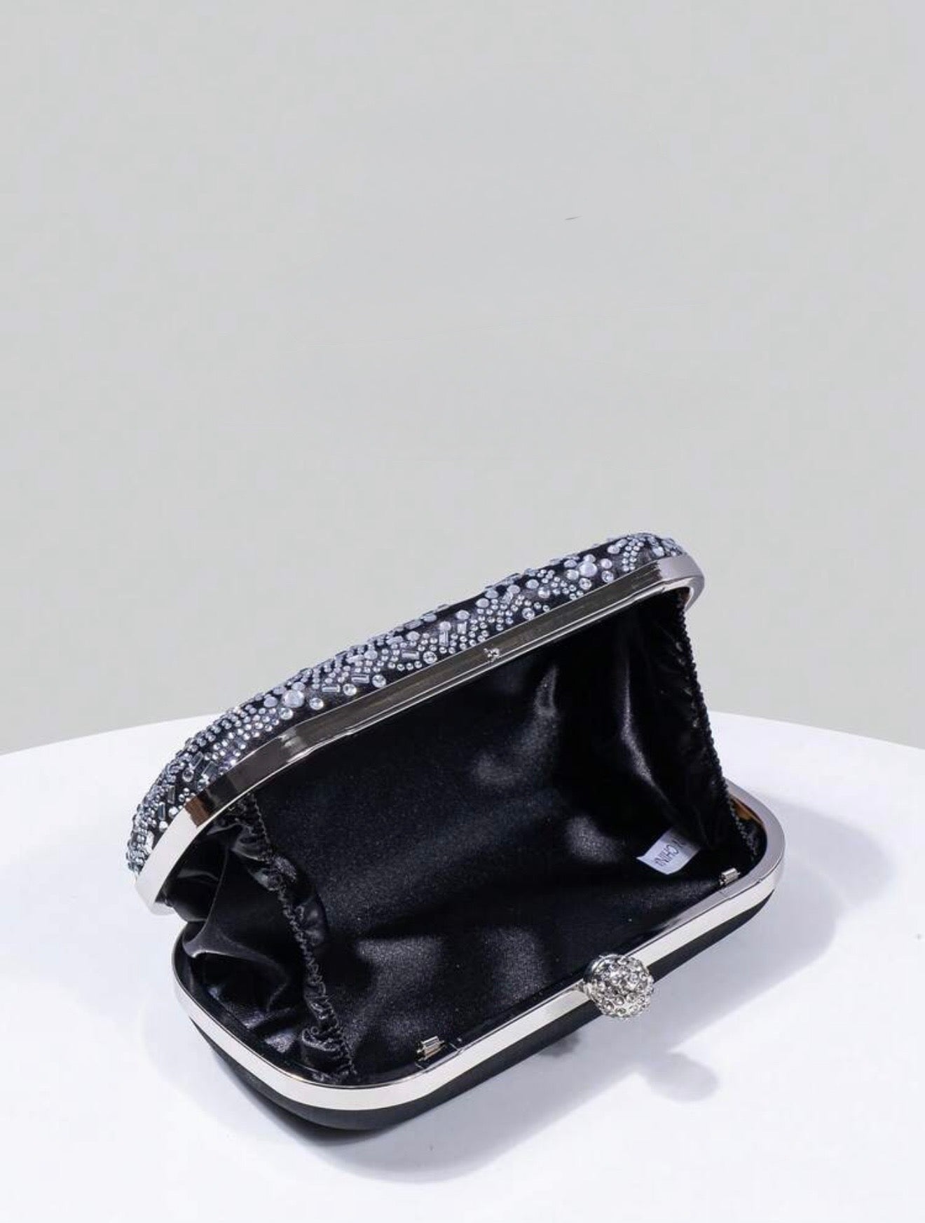 FLORAL SEQUIN EVENING CLUTCH BAG