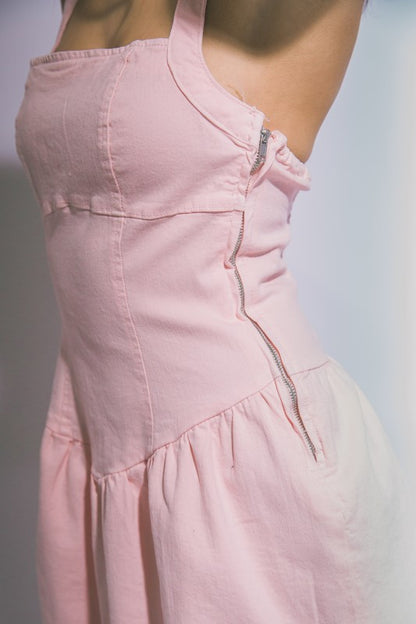 HALTER NECK DROP