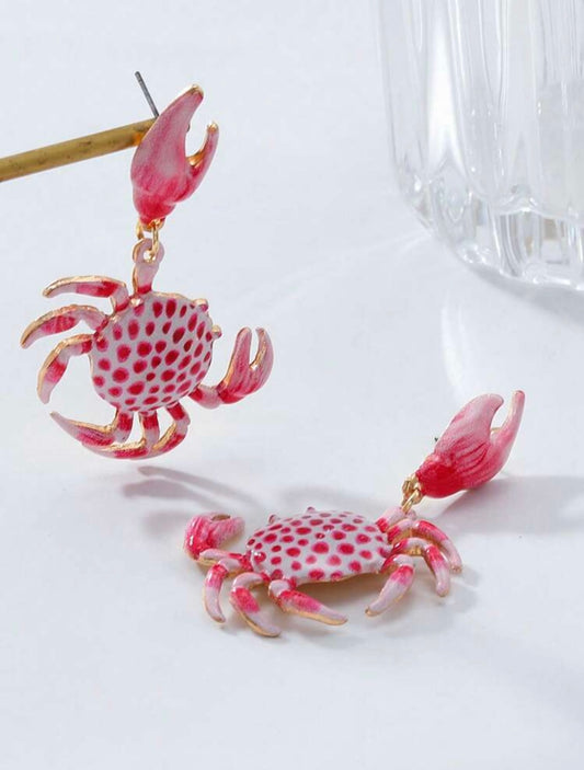 SUMMER CRAB EARRINGS