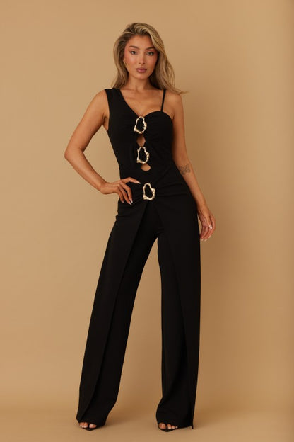 RING STONE LAYERED JUMPSUIT