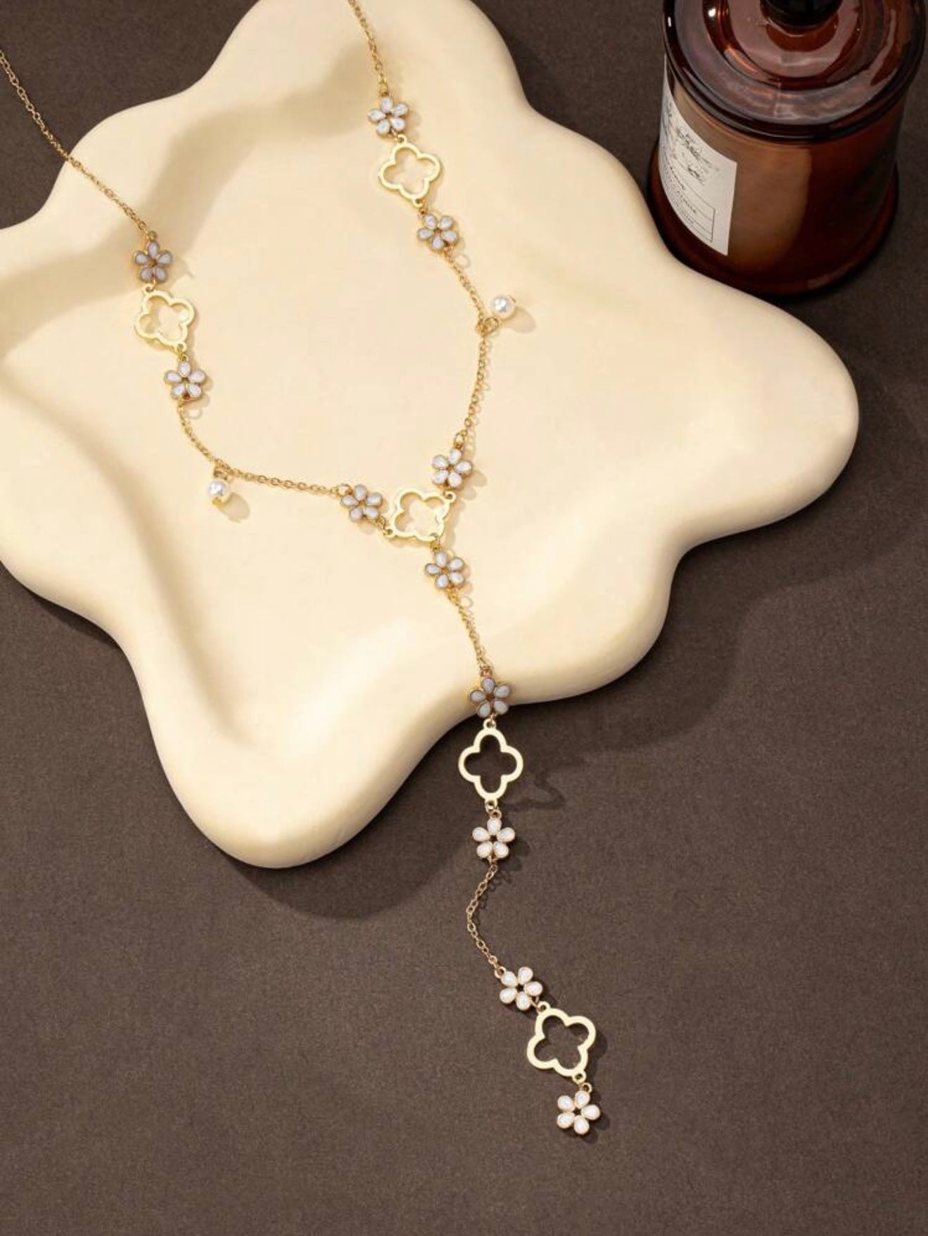 Y SHAPED LONG NECKLACE