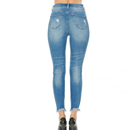 HIGH RISE SKINNY JEANS