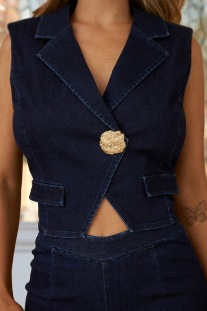 BLAZER VEST AND PANTS SET