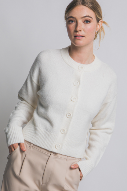 CROPPED FLEECE SHACKET