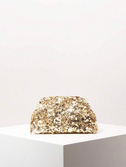 SEQUIN PARTY CLUTCH BAG