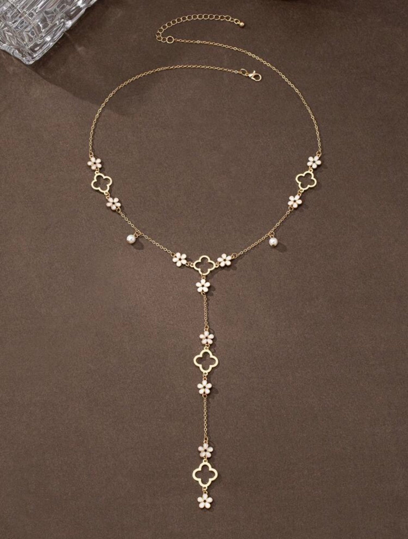 Y SHAPED LONG NECKLACE