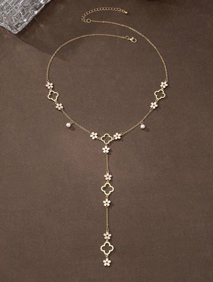 Y SHAPED LONG NECKLACE