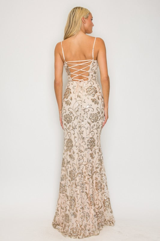 MAXI COCKTAIL DRESS