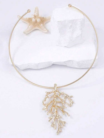 RETRO GOLD NECKLACE