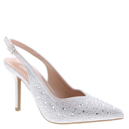 RHINESTONE SLINGBACK DRESS HEELS