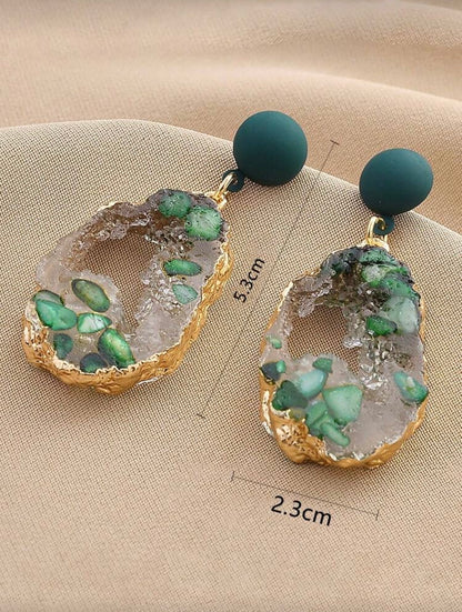 RESIGN DROP EARRINGS