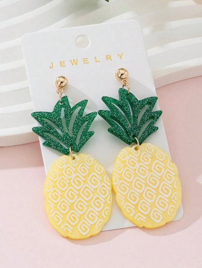PINEAPPLE SUMMER FASHION EARRINGS