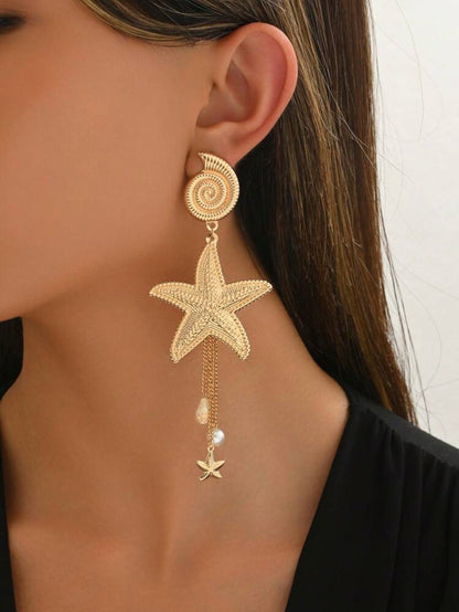BOHEMIAN SEASHELL EARRINGS