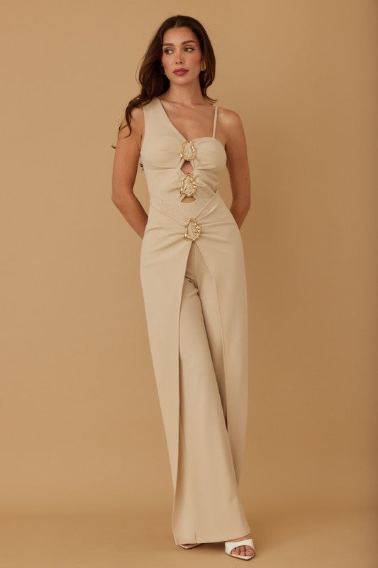 RING STONE LAYERED JUMPSUIT