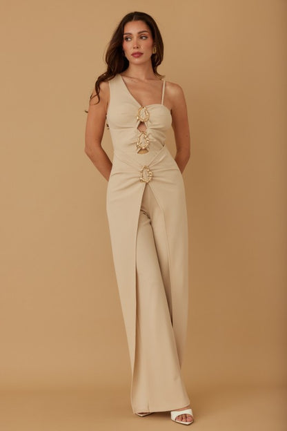 RING STONE LAYERED JUMPSUIT