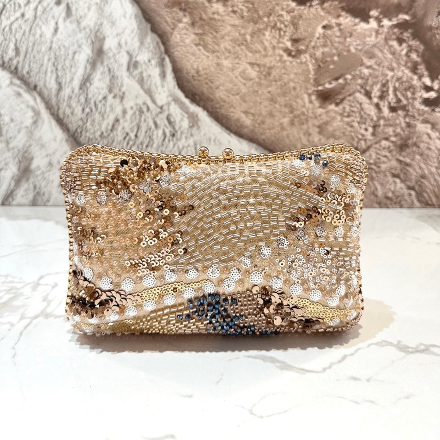 LUXURY RHINESTONE EVENING CLUTCH BAG