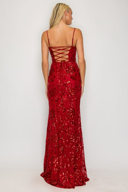 MAXI COCKTAIL DRESS