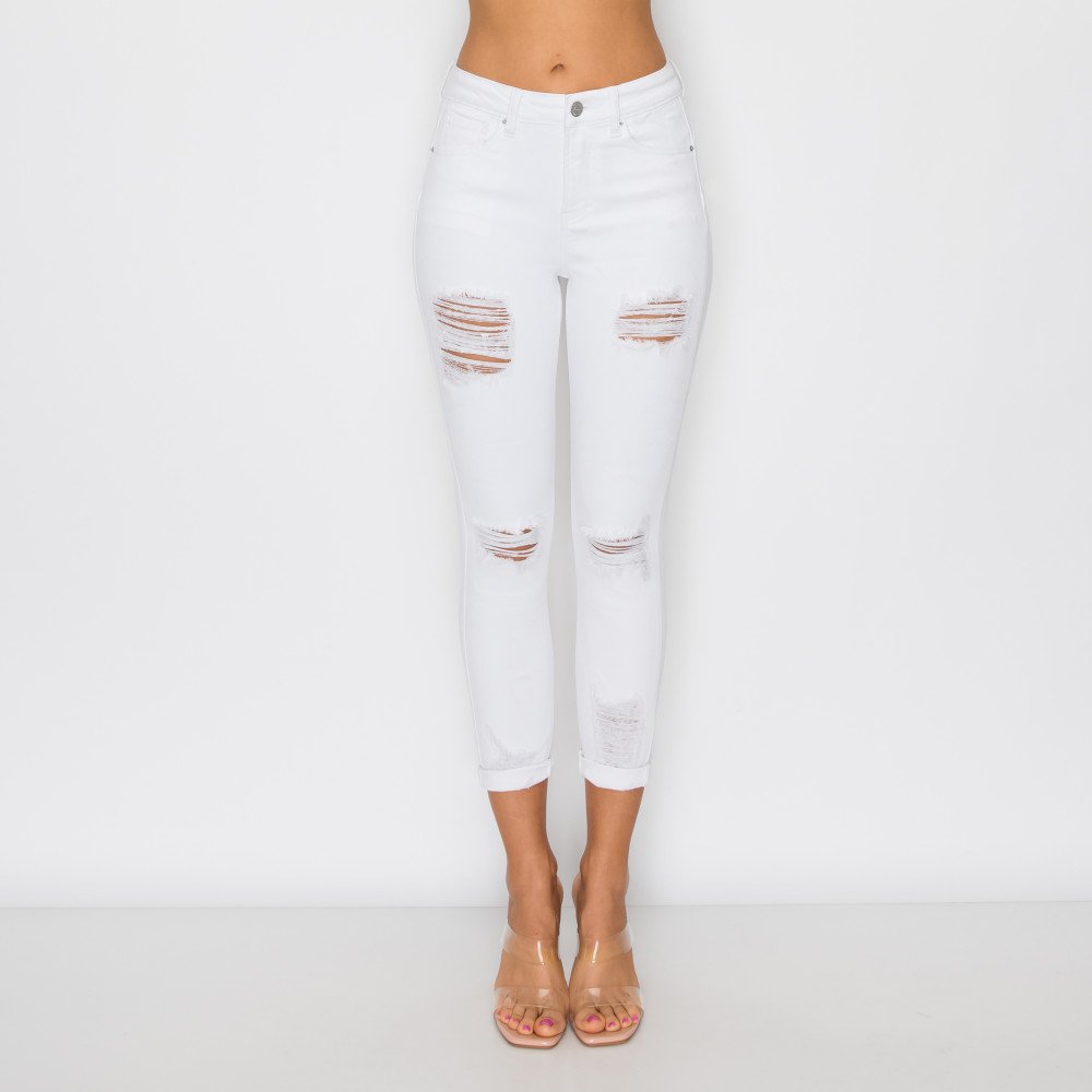 PUSH UP SKINNY CAPRI