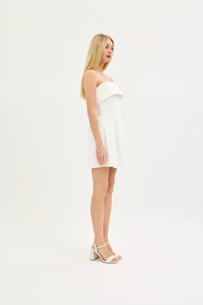 Scuba Tube A-line Mini Dress